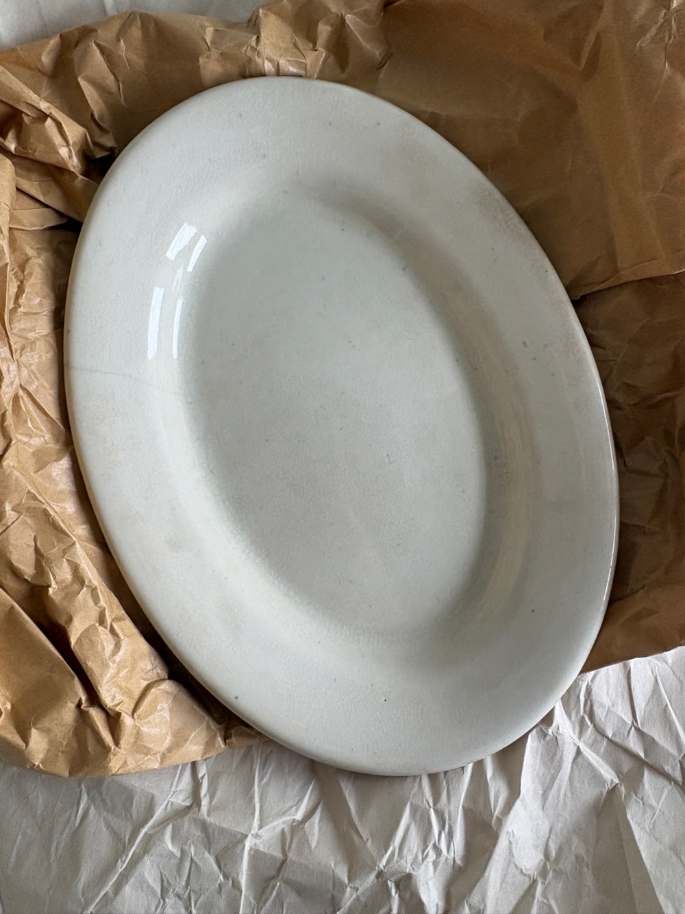 Royal Ironstone Oval Serving Platter - Small